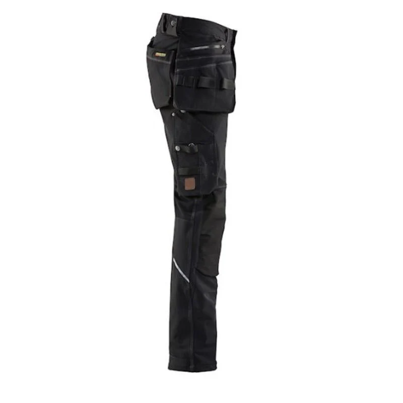 Blaklader Black Craftsman Trousers 1998 Stretch X1900 - Image 3