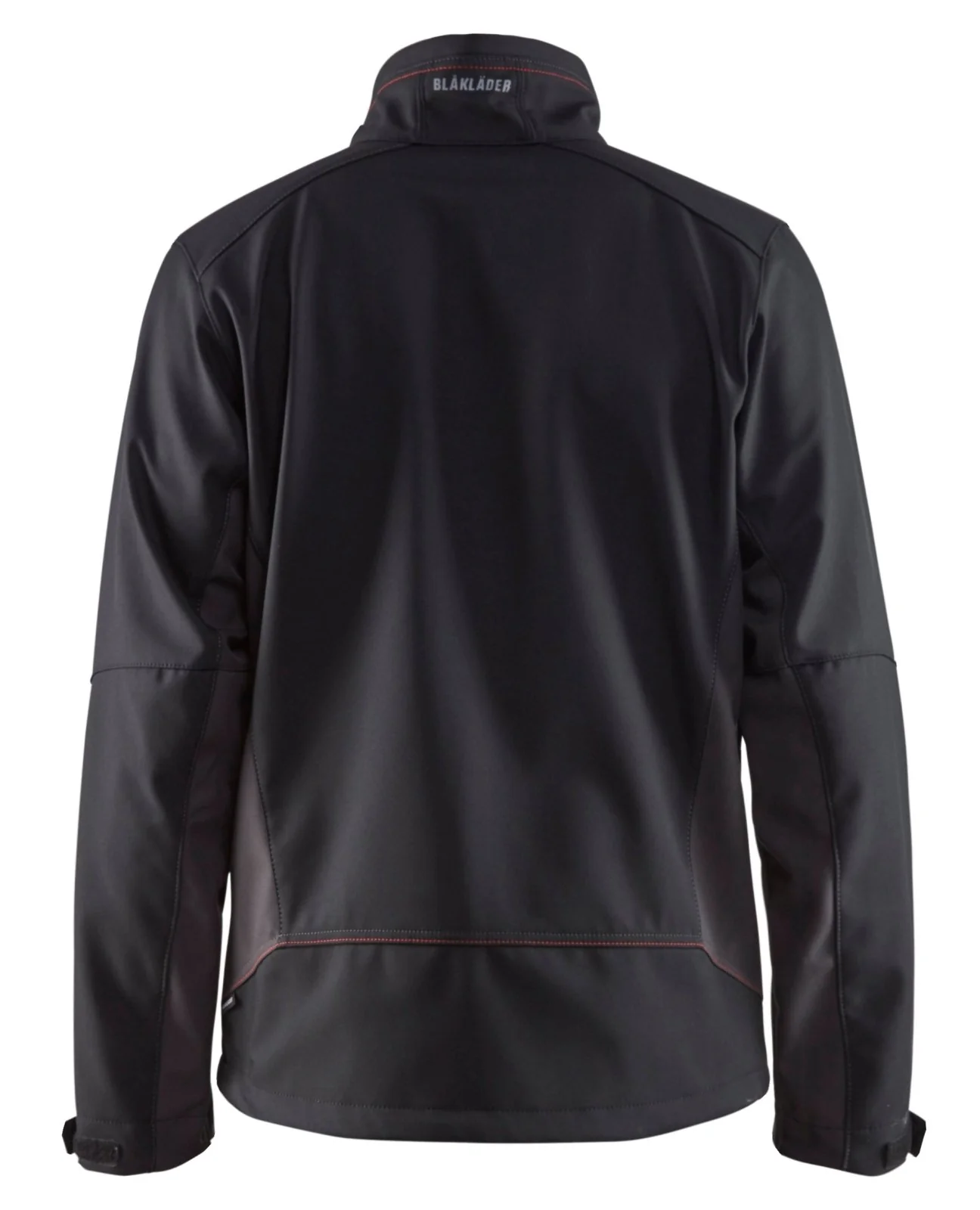 Blaklader Softshell Jacket Black/Red - Image 2