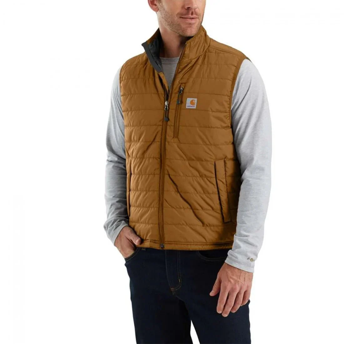 Carhartt Rain Defender® Relaxed Fit Lightweight Insulated Vest #102286 - Image 2