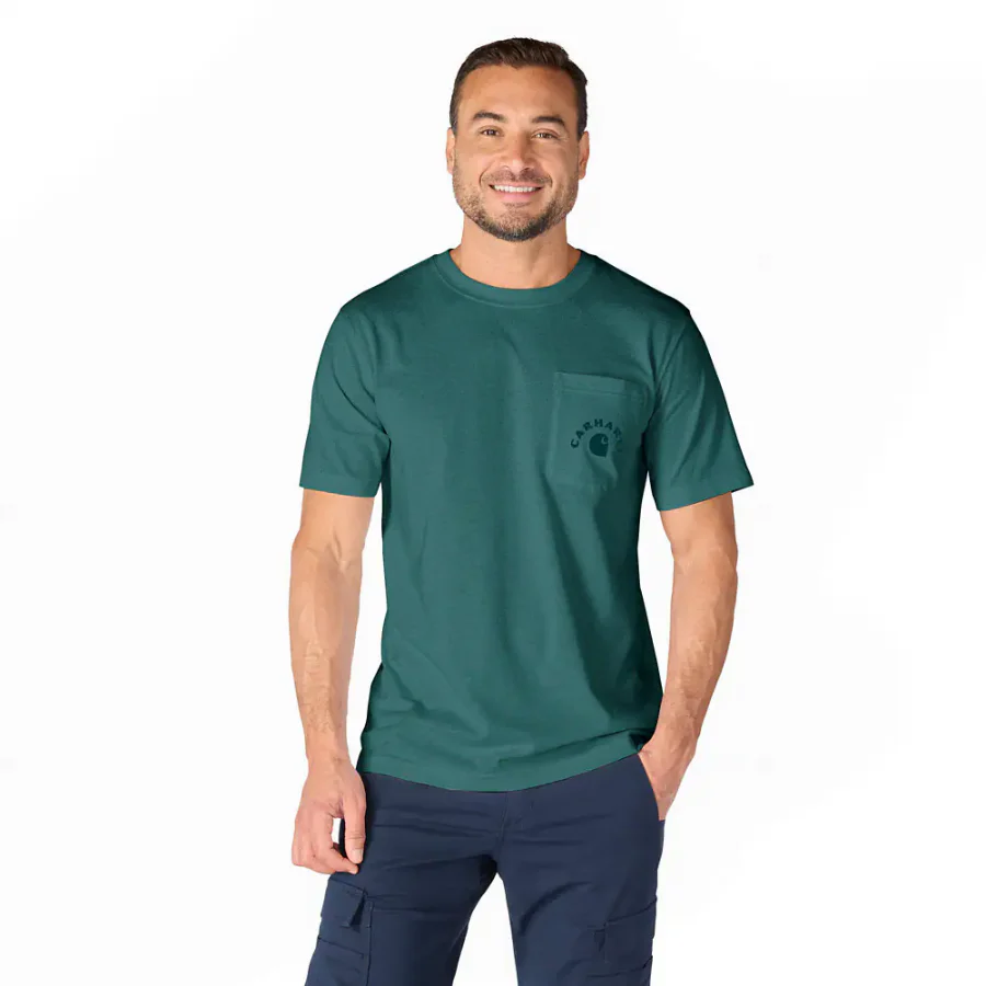 Carhartt Men's Irvine Relaxed Print T-Shirt - Image 4