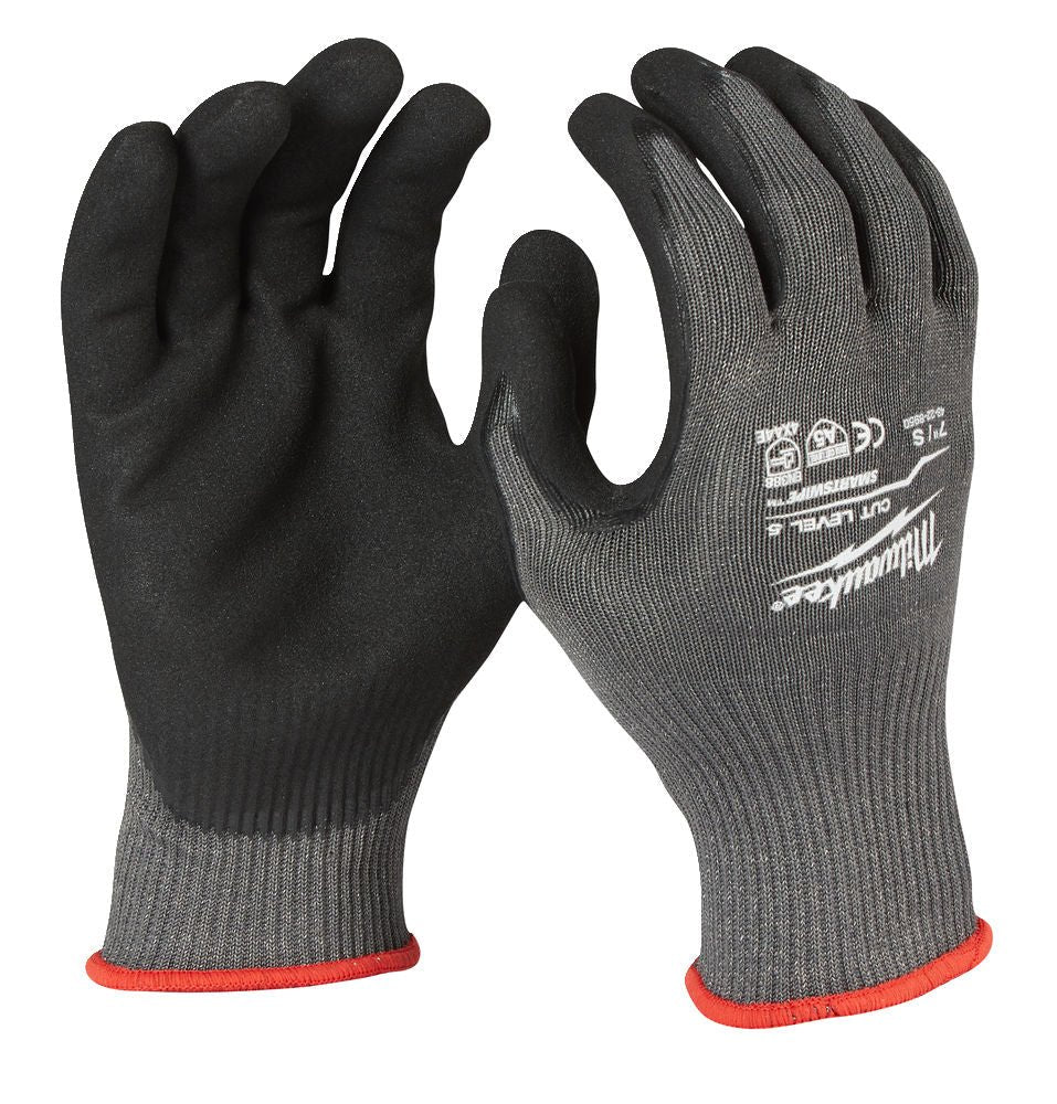 Milwaukee Cut Level 5 Dipped Gloves - Image 4