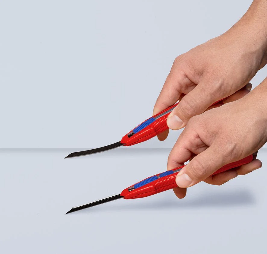 KNIPEX CutiX Universal Knife 165 mm (With Stabilisation Bar) - 90 10 165 BK - Image 4