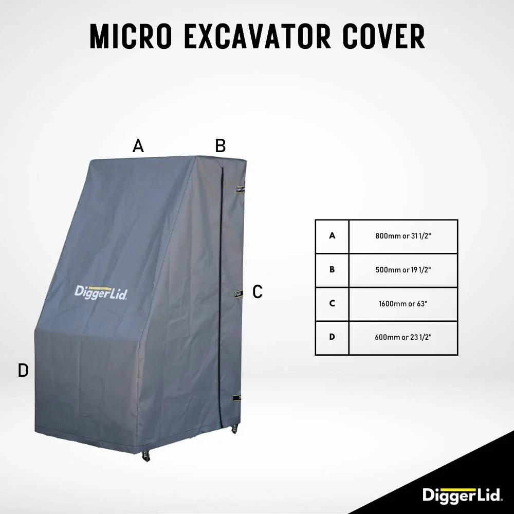 DiggerLid Micro Excavator Cover - Image 3