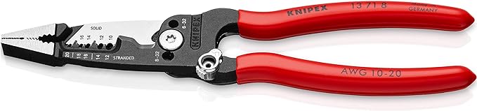 KNIPEX 13 71 8 Forged Wire Stripper, 8-Inch - Image 2
