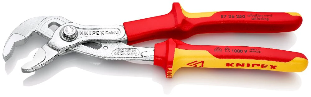 KNIPEX 87 26 250 Cobra® VDE Water Pump Pliers - Image 2