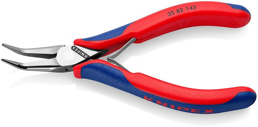 KNIPEX Electronics Pliers with multi-component grips mirror polished 145 mm 35 82 145 - Image 2