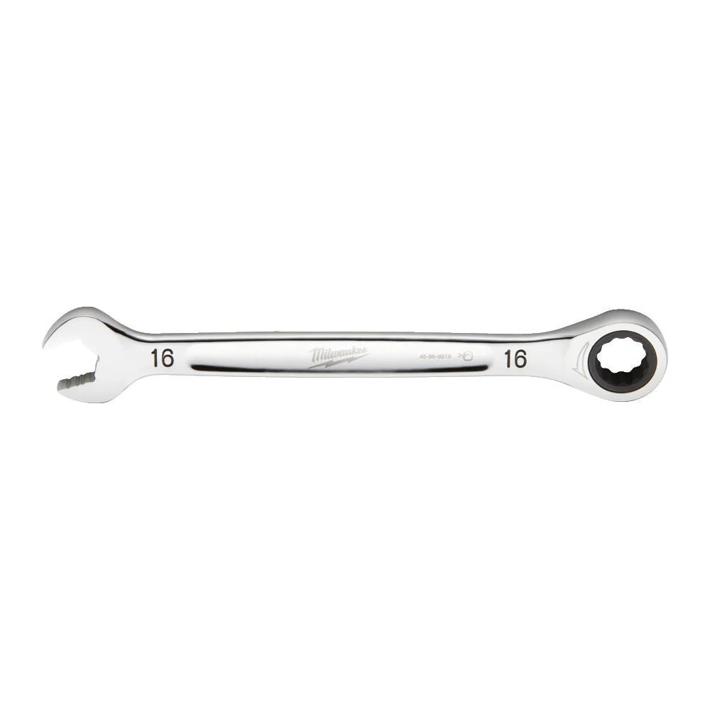 Milwaukee Maxbite Ratcheting Combination Spanner - Image 11