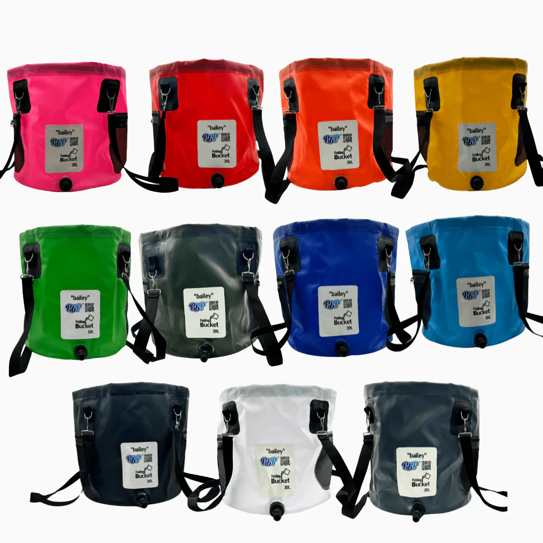 PBP 'Bailey' Folding Bucket [30L with Quick Hose Connector] - Image 7