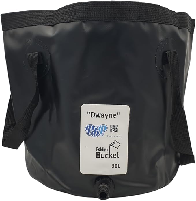 PBP 'Dwayne' Folding Bucket [20L with Quick Hose Connector] - Image 6