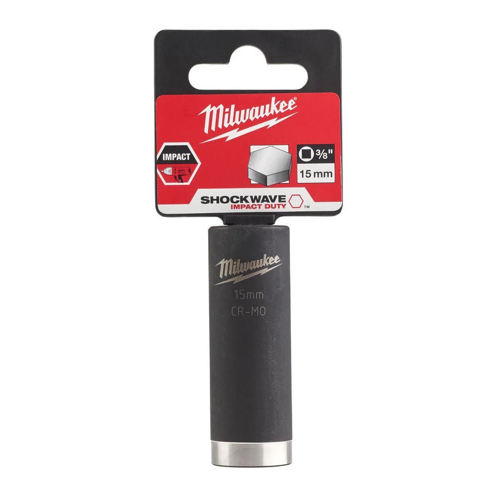 Milwaukee SHOCKWAVE™ Impact Duty 3/8" Drive Deep Impact Socket - Image 13