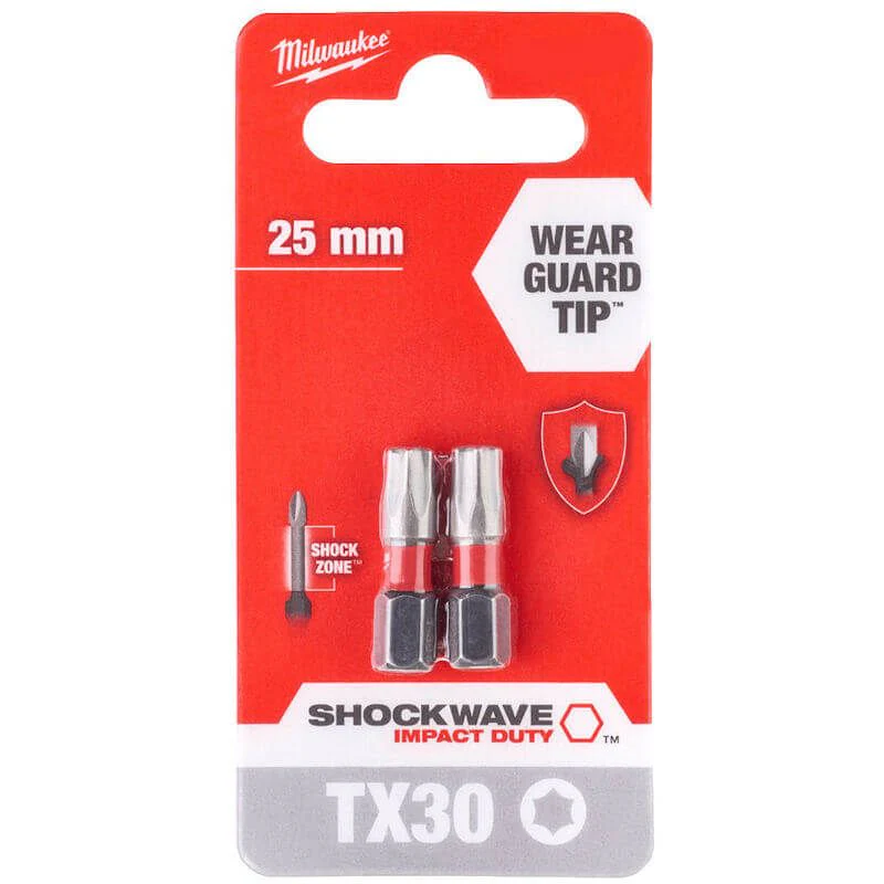 Milwaukee Shockwave Impact Duty™ Screwdriving Bits - 2pc - Image 5