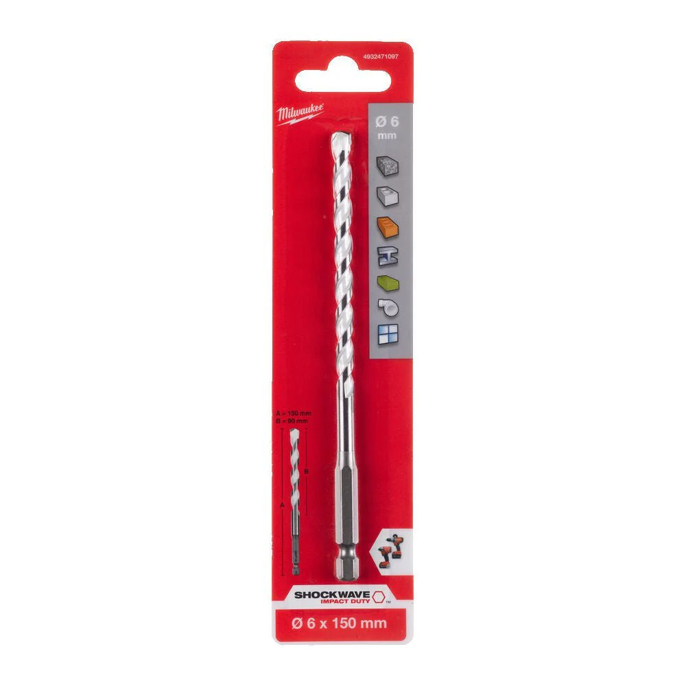 Milwaukee SHOCKWAVE™ Multi-Material Drill Bit - Image 10