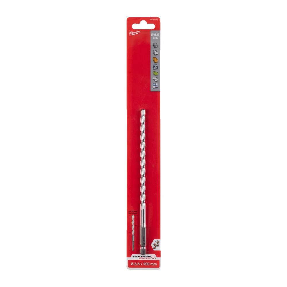 Milwaukee SHOCKWAVE™ Multi-Material Drill Bit - Image 14