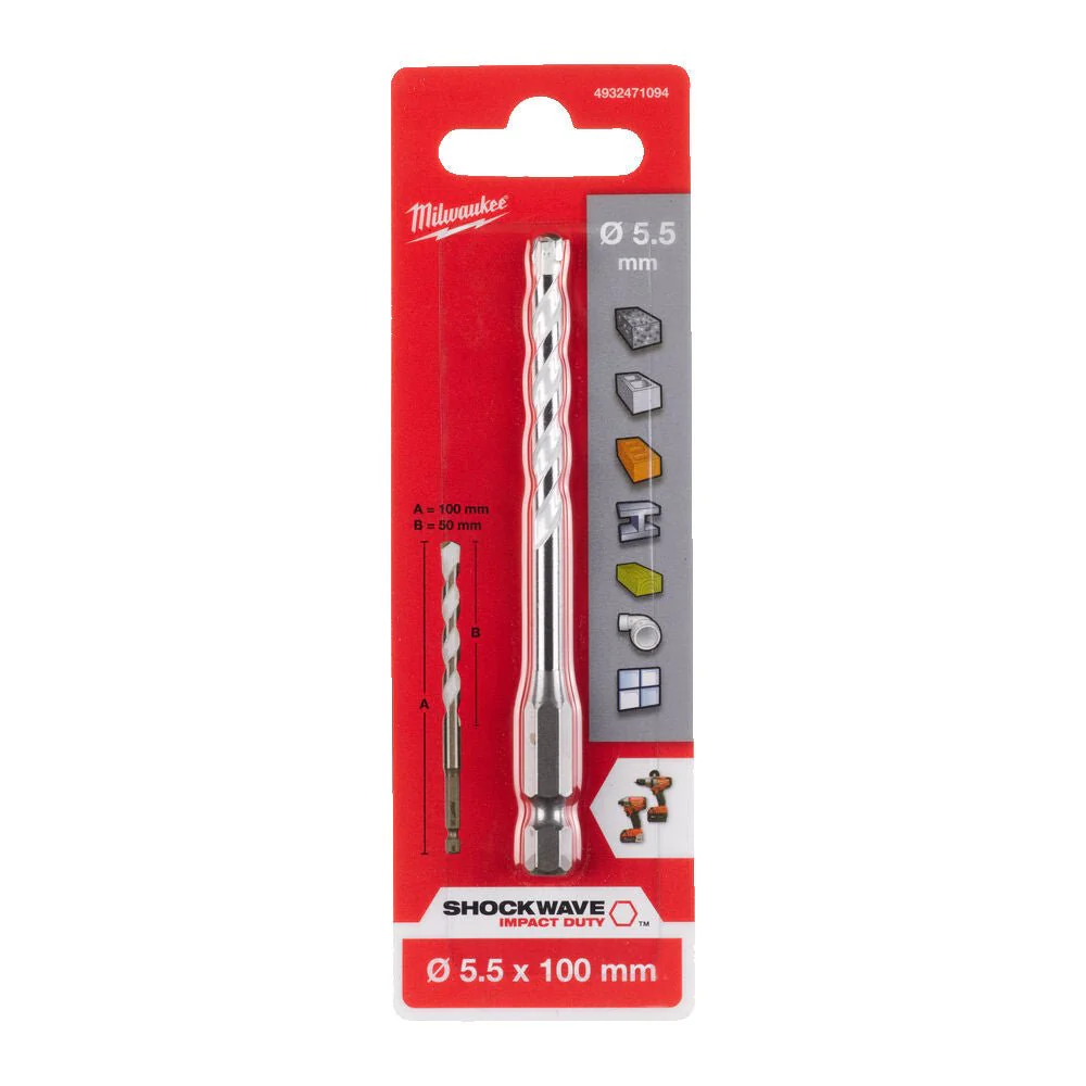 Milwaukee SHOCKWAVE™ Multi-Material Drill Bit - Image 7