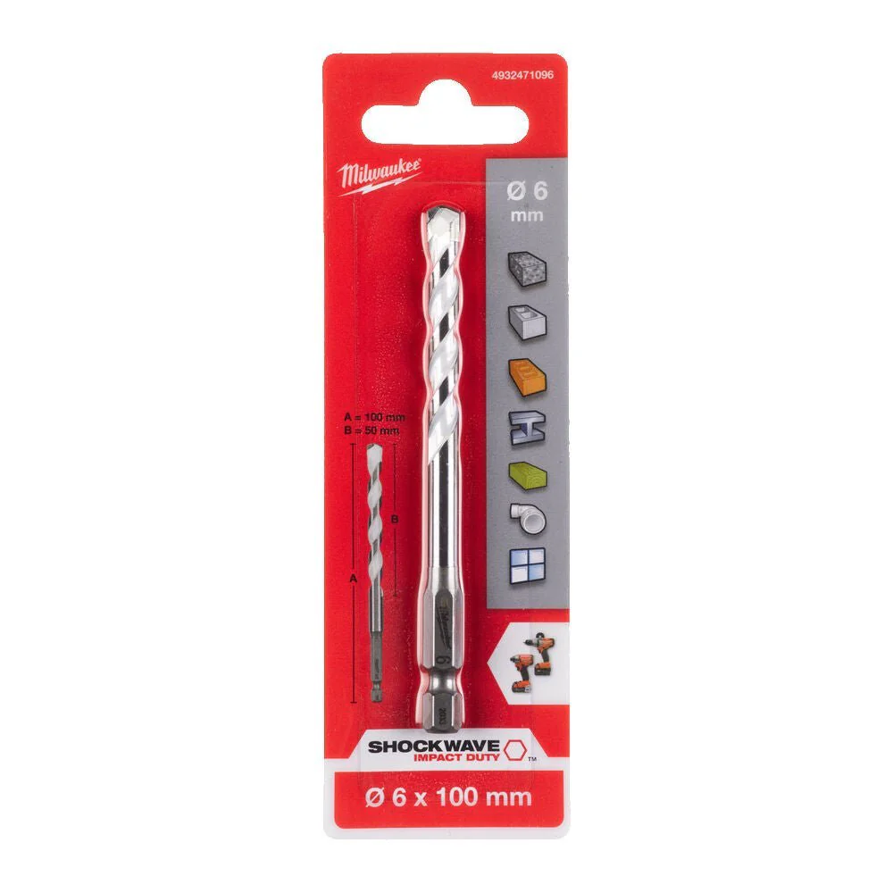 Milwaukee SHOCKWAVE™ Multi-Material Drill Bit - Image 9