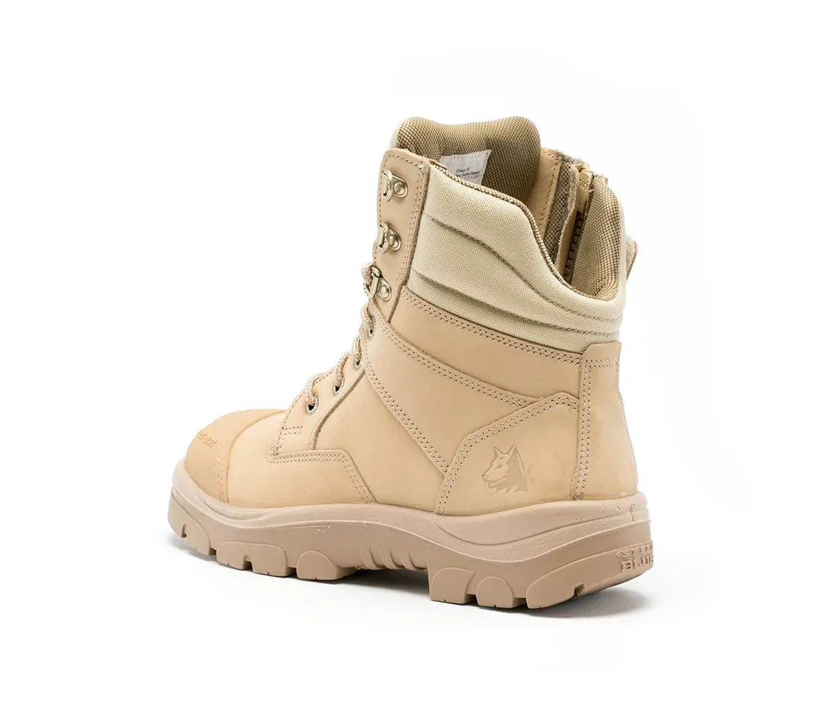Steel Blue Southern Cross Zip Safety Boots Scuff Cap - Image 6