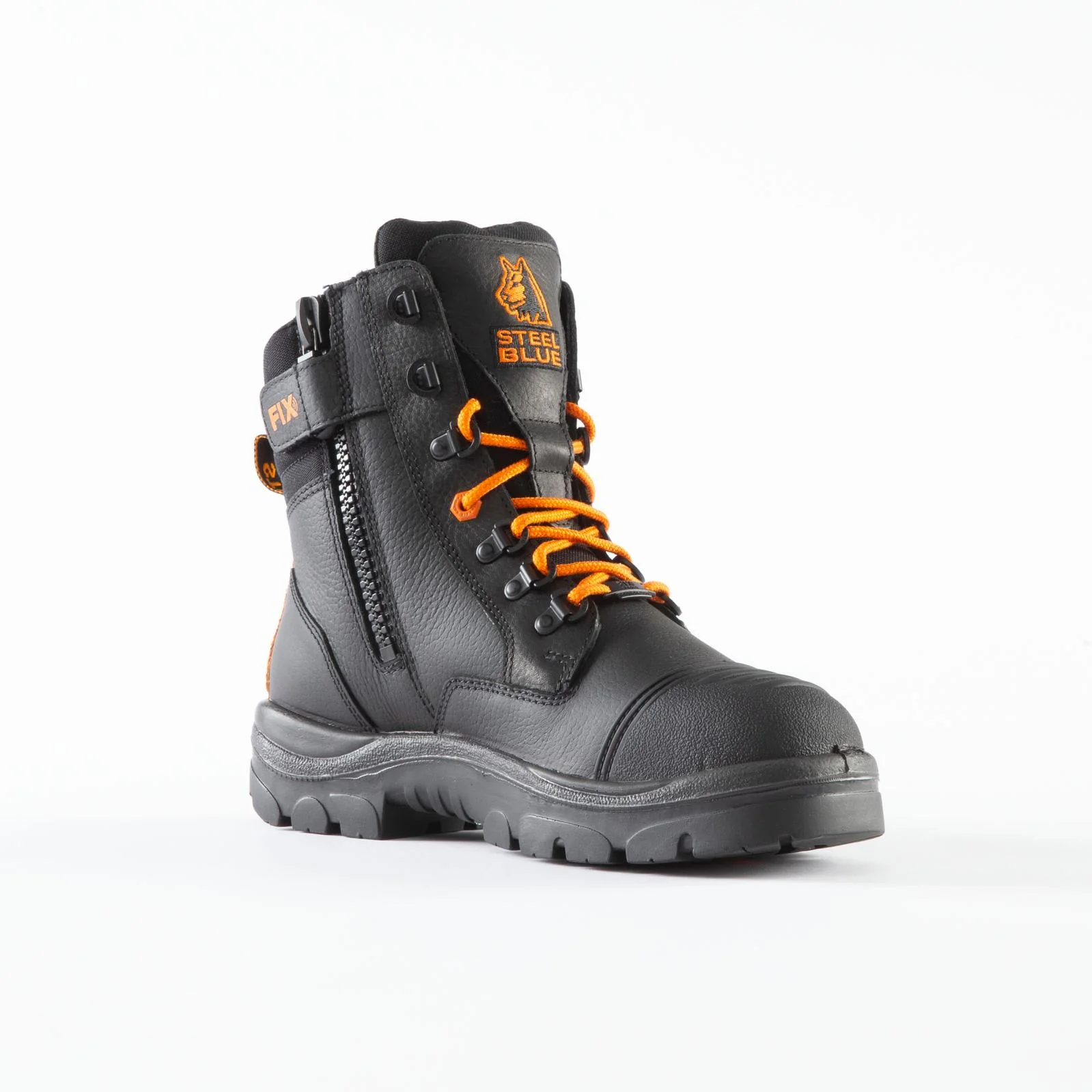 Steel Blue Southern Cross Zip Safety Boots Scuff Cap WOMENS - Image 12
