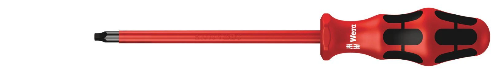 Wera Tools 05004782001 168 i VDE Insulated screwdriver for square socket head screws, # 3 x 150 mm