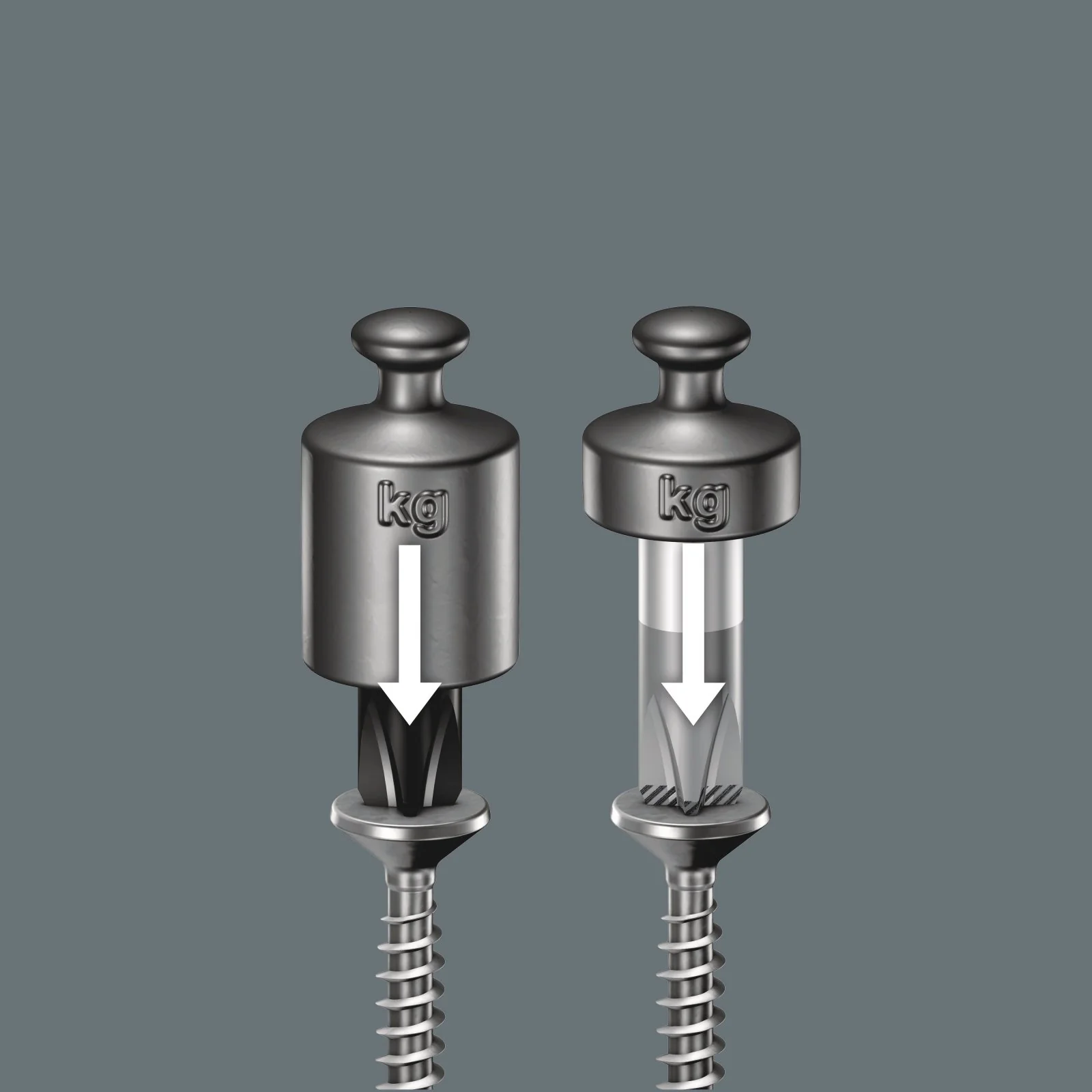 Wera Tools 05032032001 3355 PZ Screwdriver for Pozidriv screws, stainless, PZ 2 x 100 mm - Image 12