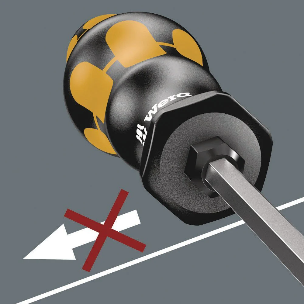 Wera Tools 05017052001 918 SPZ Screwdriver for Pozidriv screws, PZ 2 x 100 mm - Image 7
